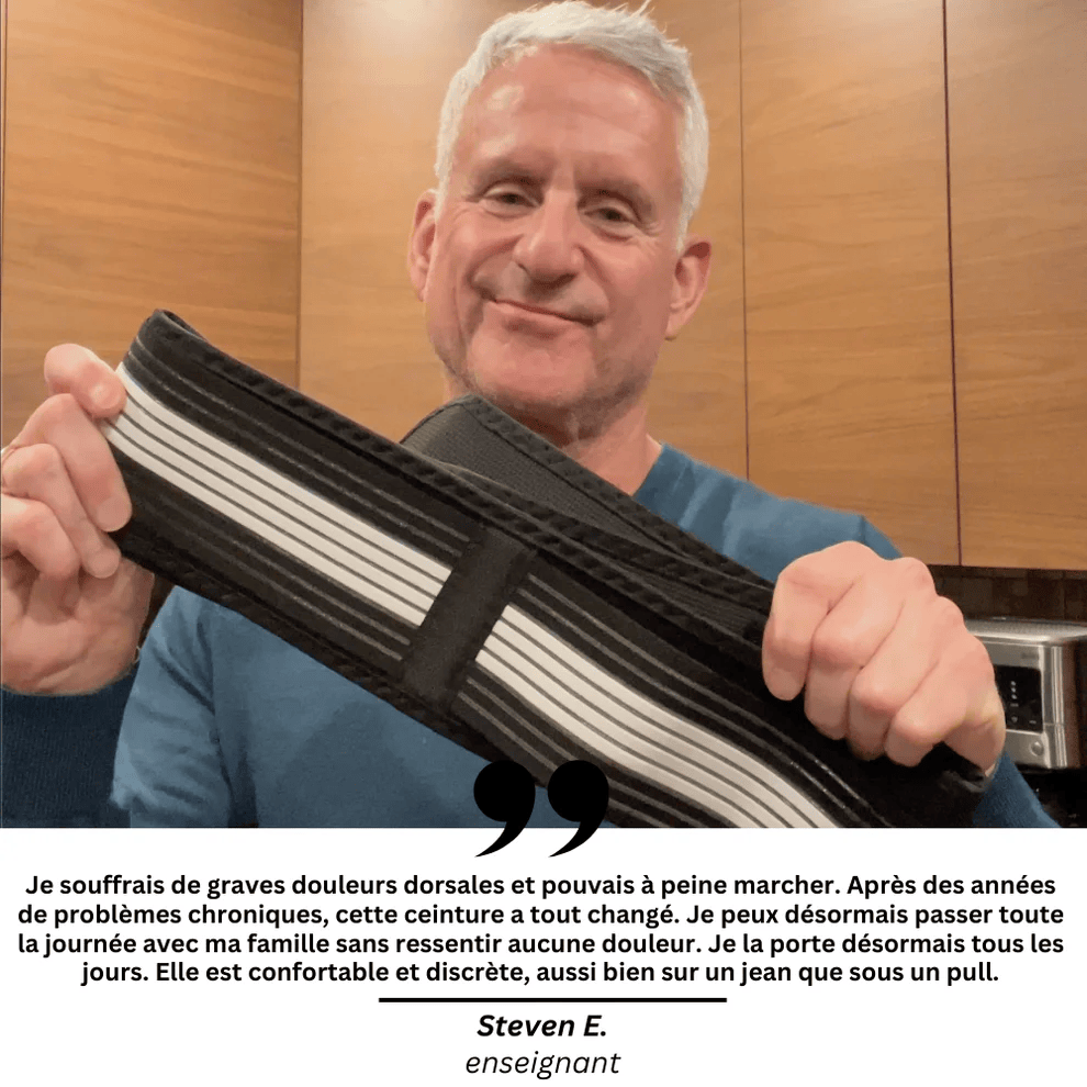 OrthoCeinture Pro — Soulagement immédiat, sans médicaments